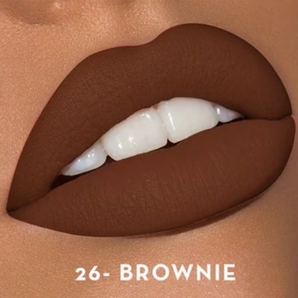 ⭐4/$15 Italia Deluxe Mousse Matte Lipstick Brownie - Picture 2 of 8